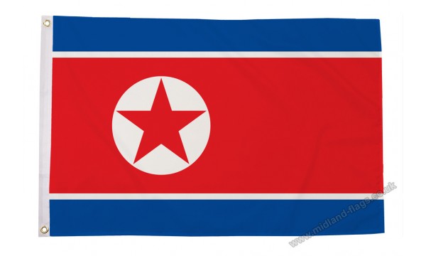 Korea North Flag